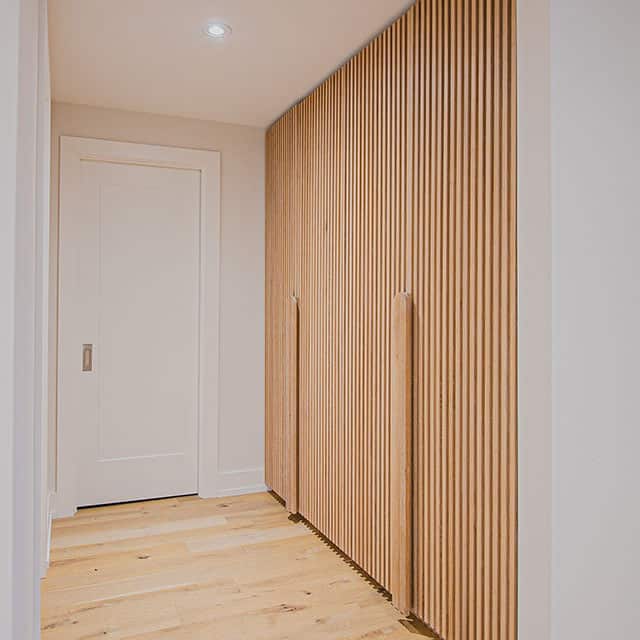 Wood Slat Doors