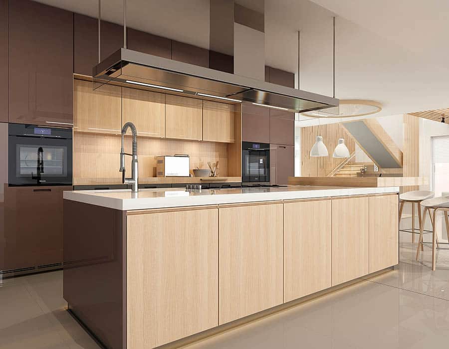 Aurora Modern Kitchen Design