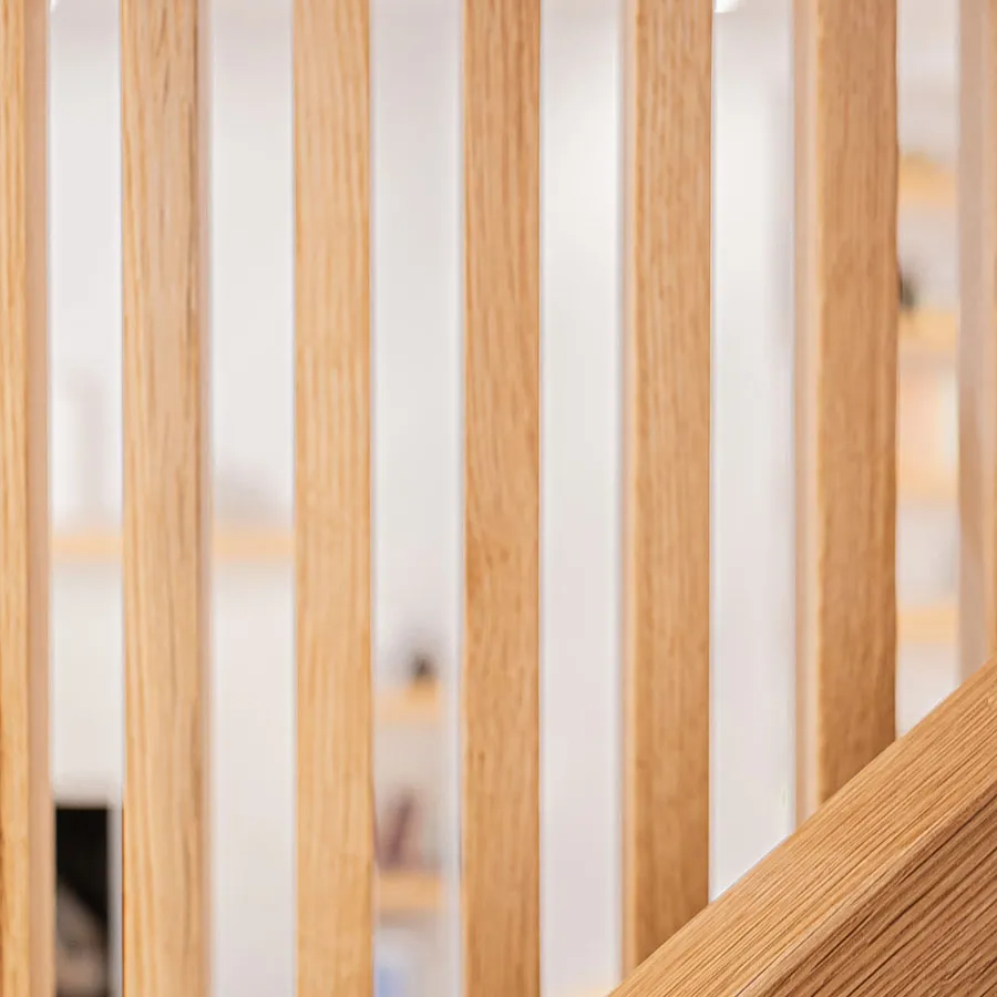 custom vertical wood slats products