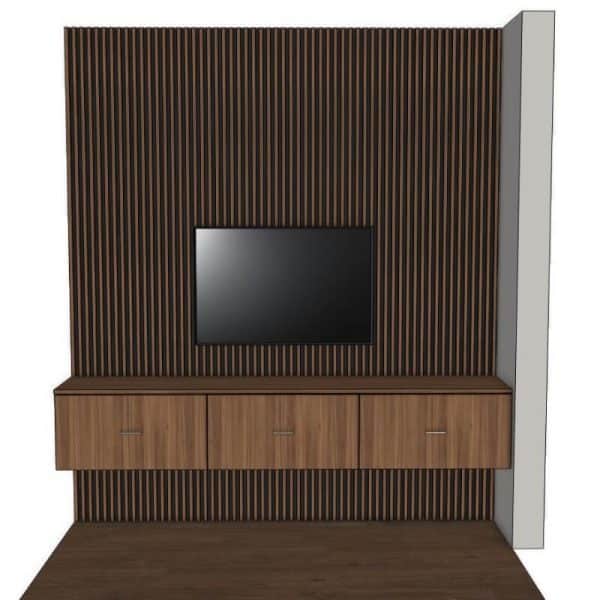 Solid Wood Slat Wall Panels Toronto ️ Custom Slatted Panels