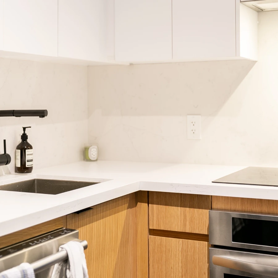 custom condo kitchen cabinets renovation