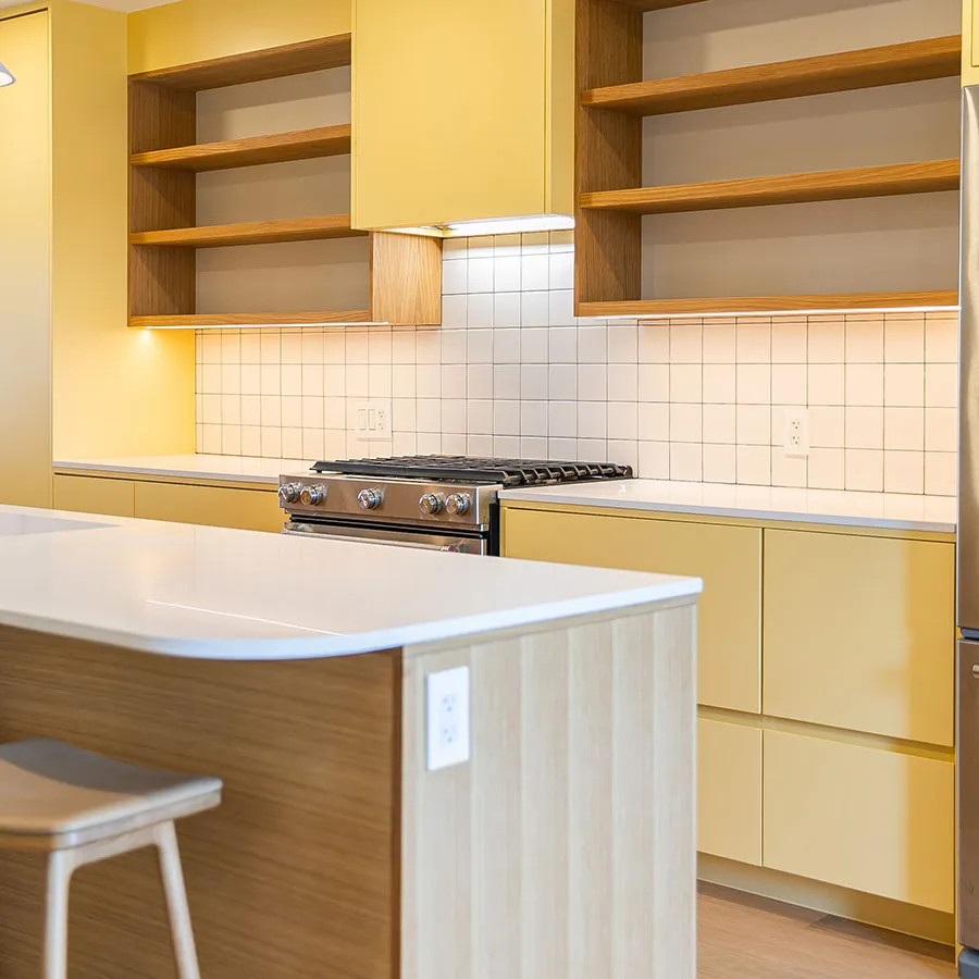 custom yellow kitchens toronto