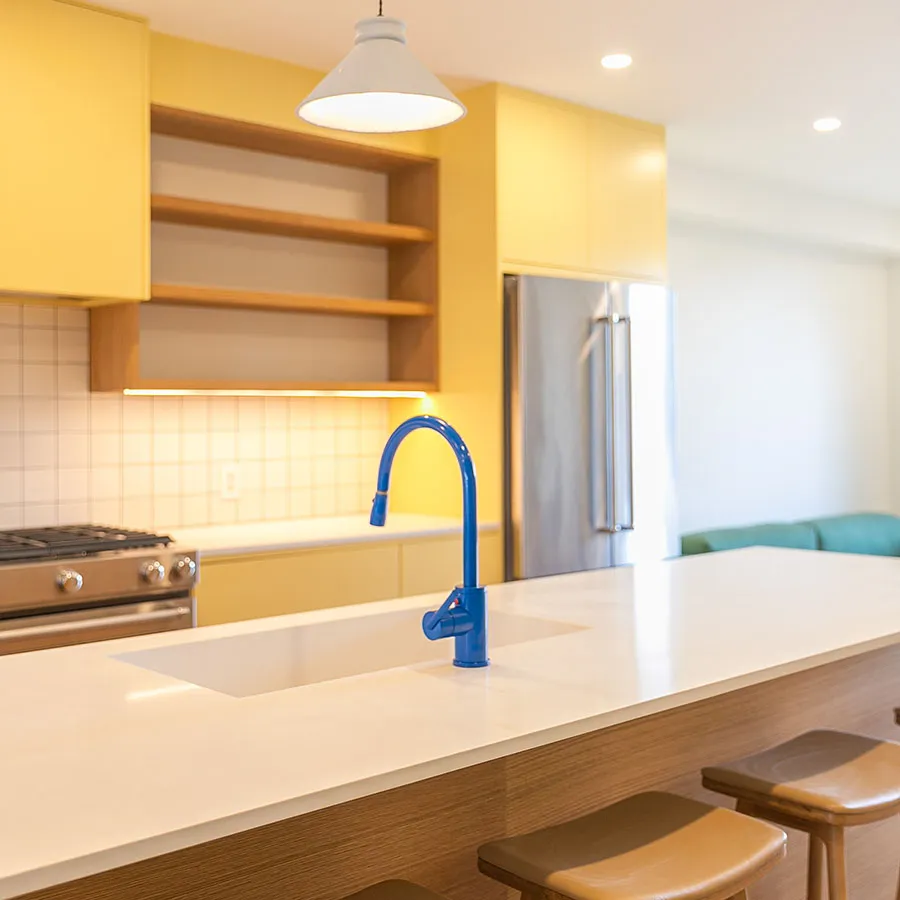 yellow kitchen designers