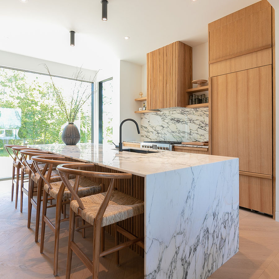 Custom Wabi Sabi Kitchen