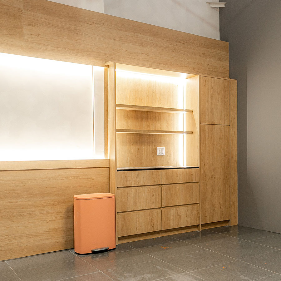 custom reception counter