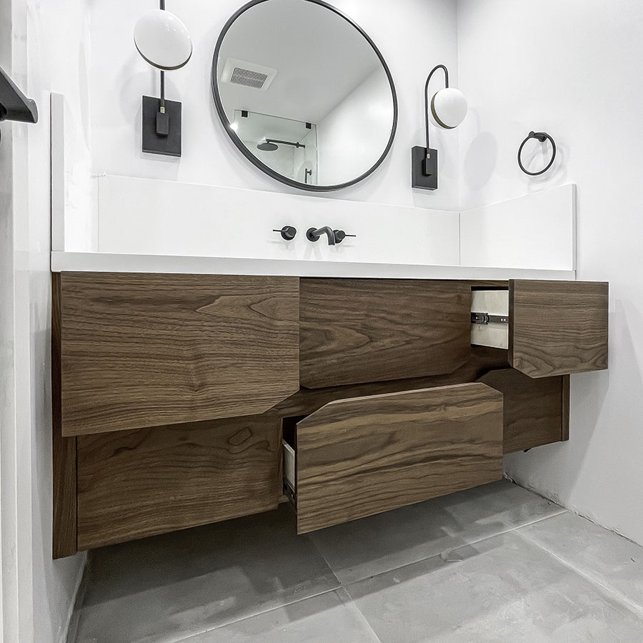Custom Wood Bathroom Vanities ️ Toronto & GTA