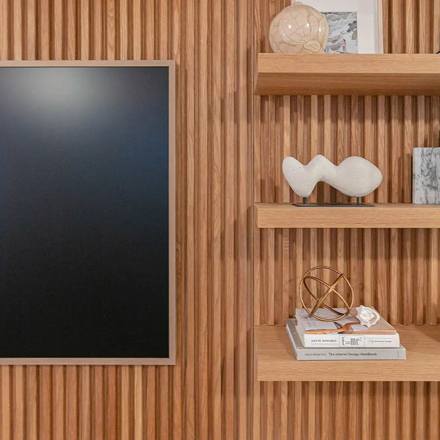 slatted wall panels