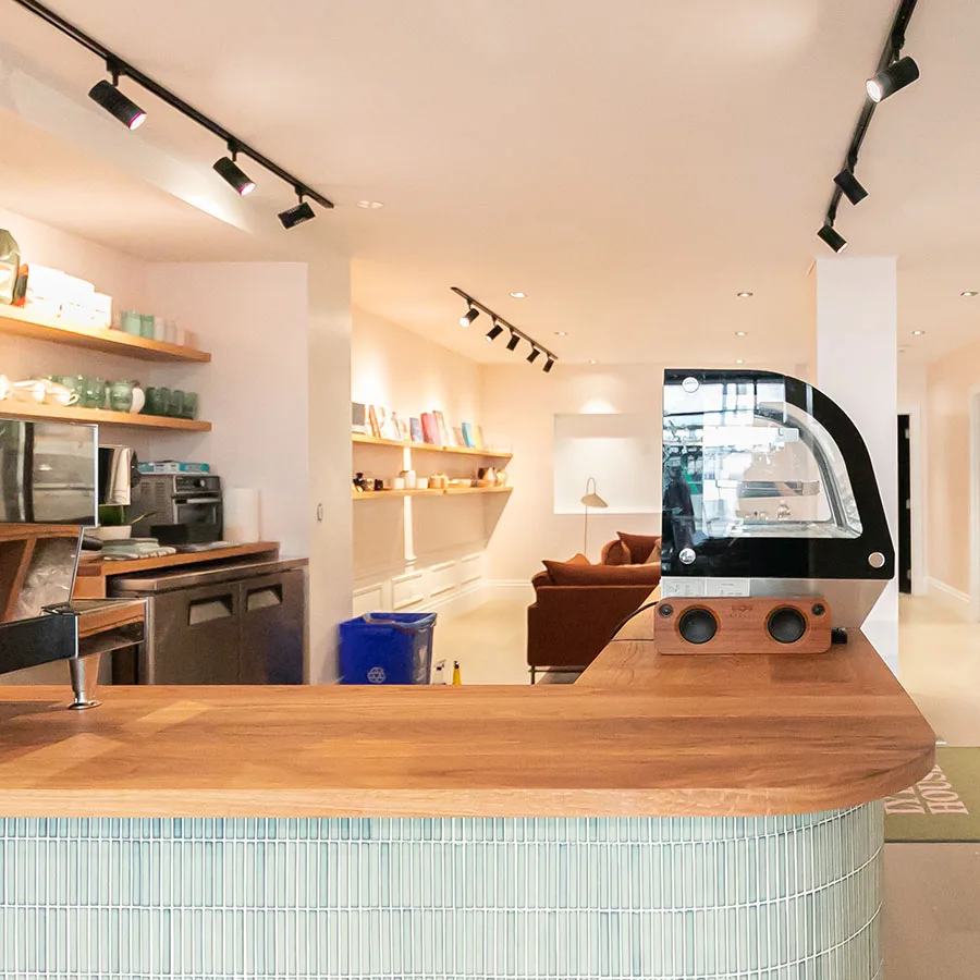 coimmercial walnut countertops