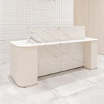 custom reception desk