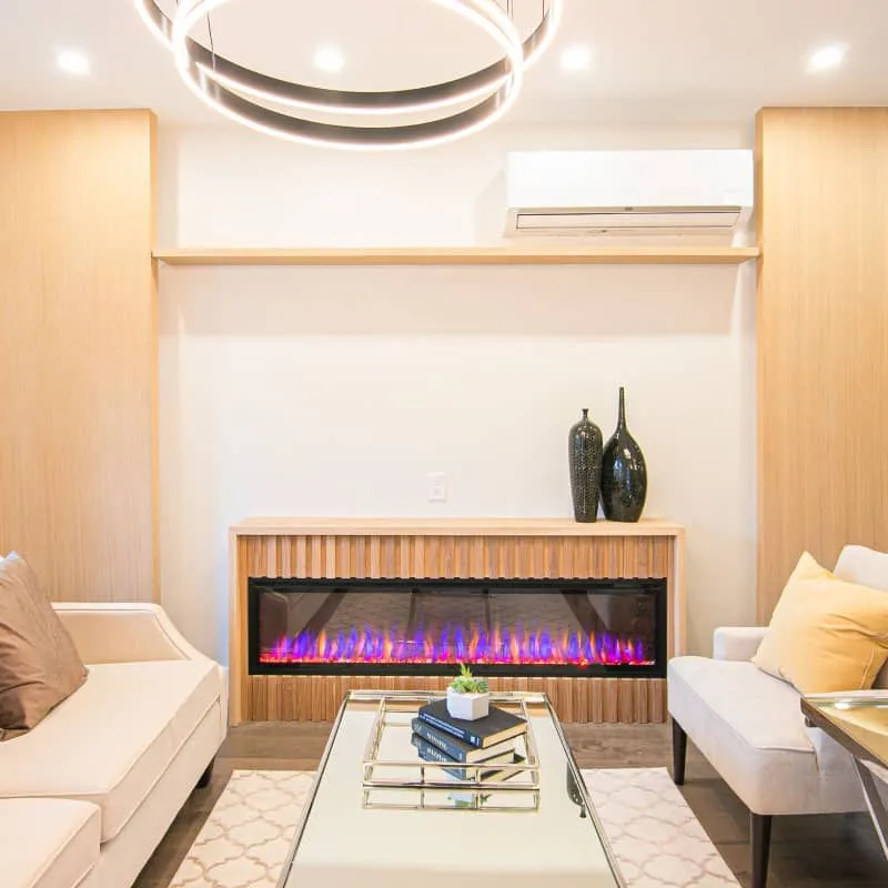 Wood Fireplace Wall Toronto