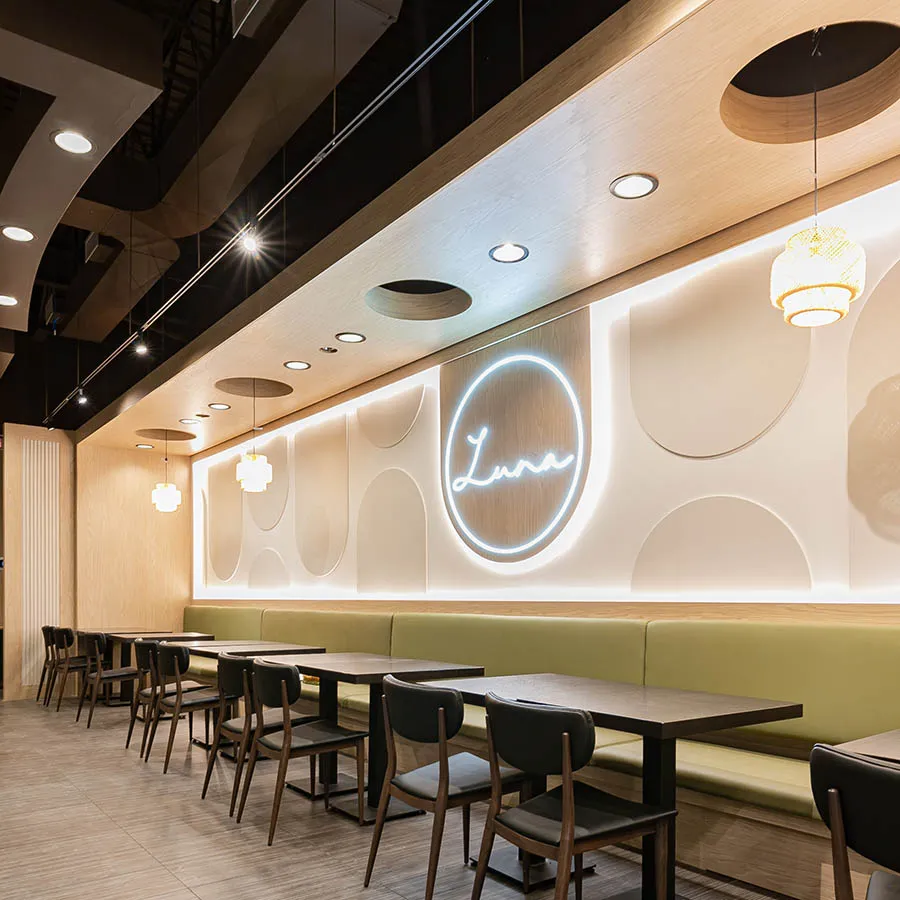 commercial feature walls