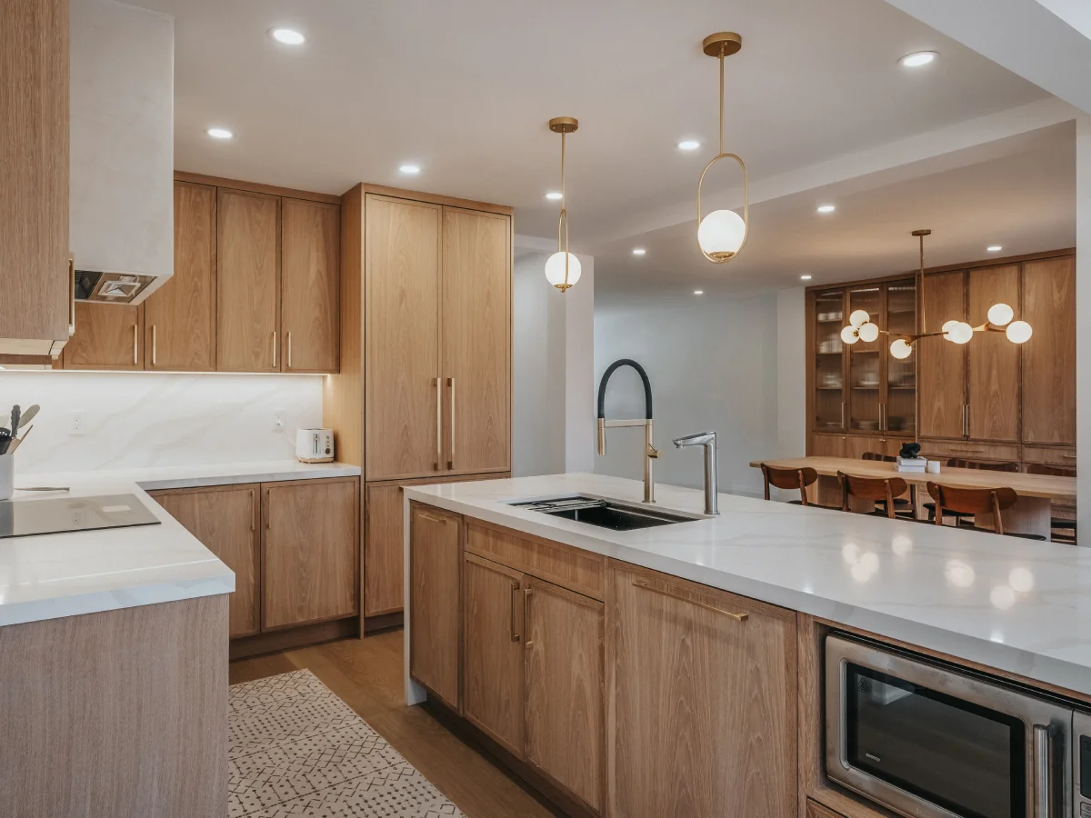 custom built contemporary kitchens