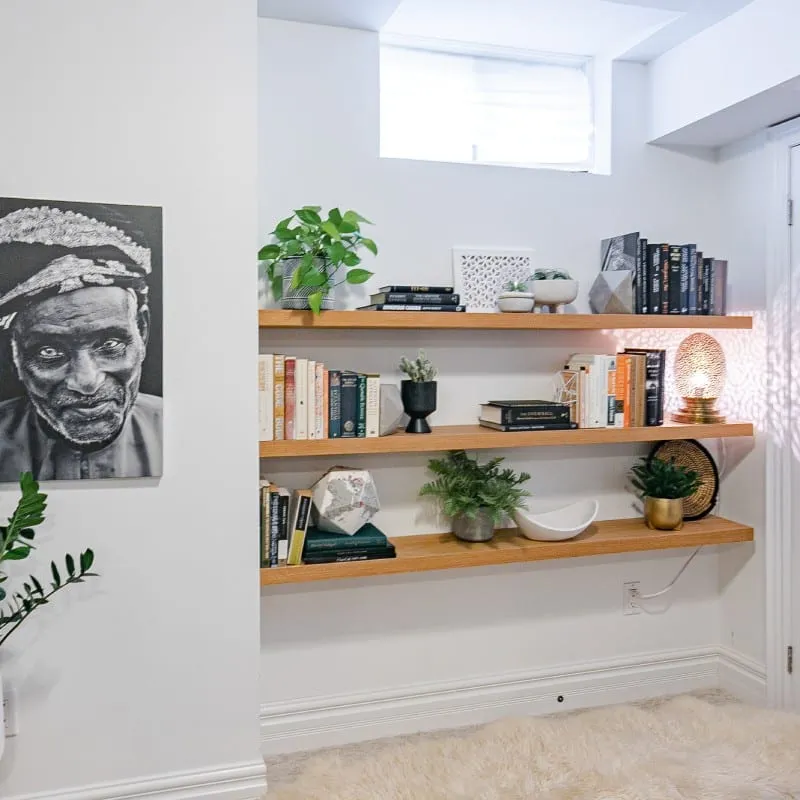 custom floating shelves toronto