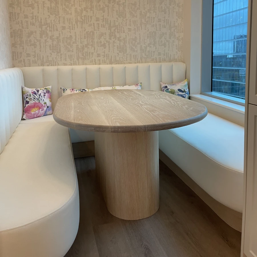custom kitchen banquette seating
