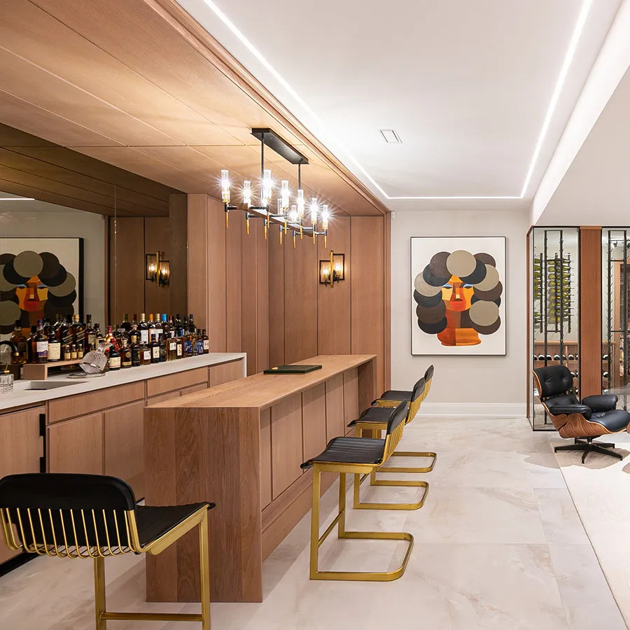 custom veneer wall panels