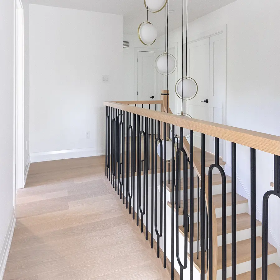 custom wood railings