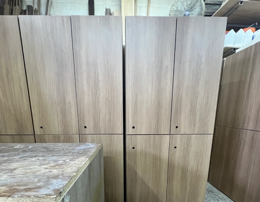 gym millwork fabrication