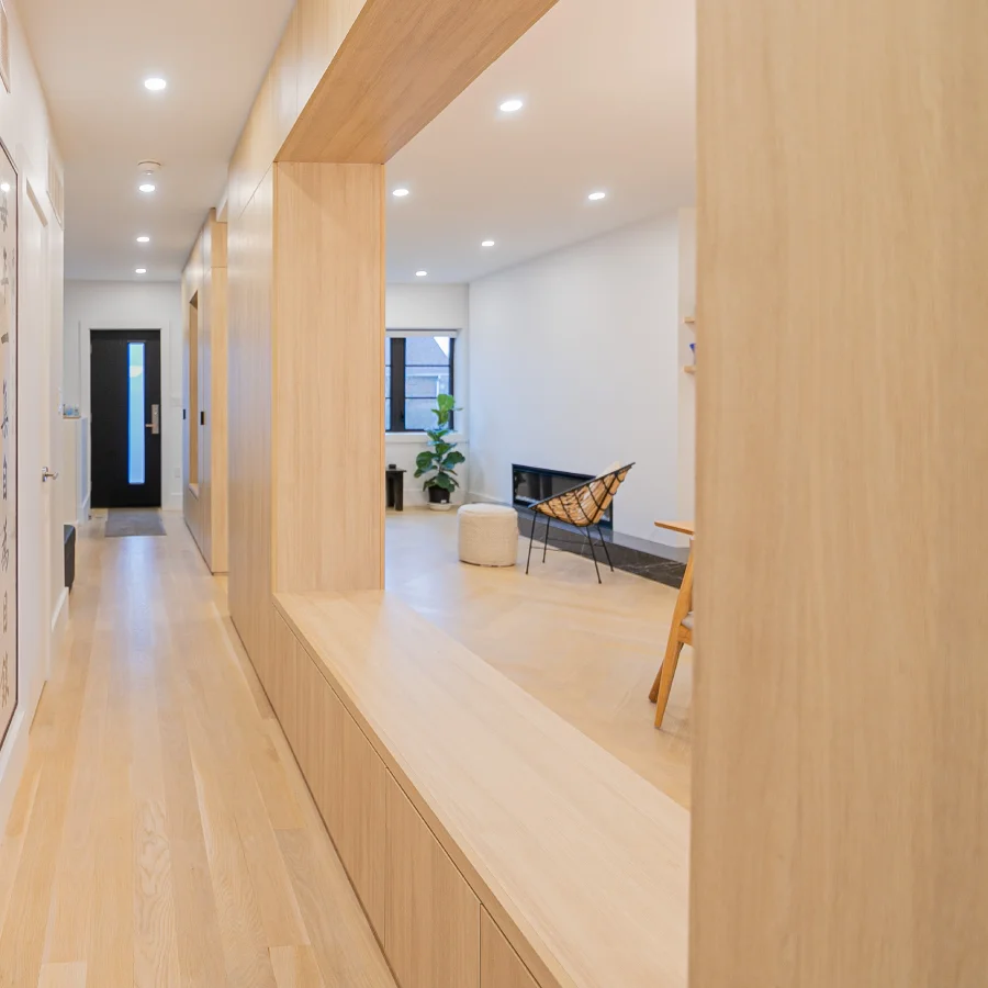 living room millwork fabrication company