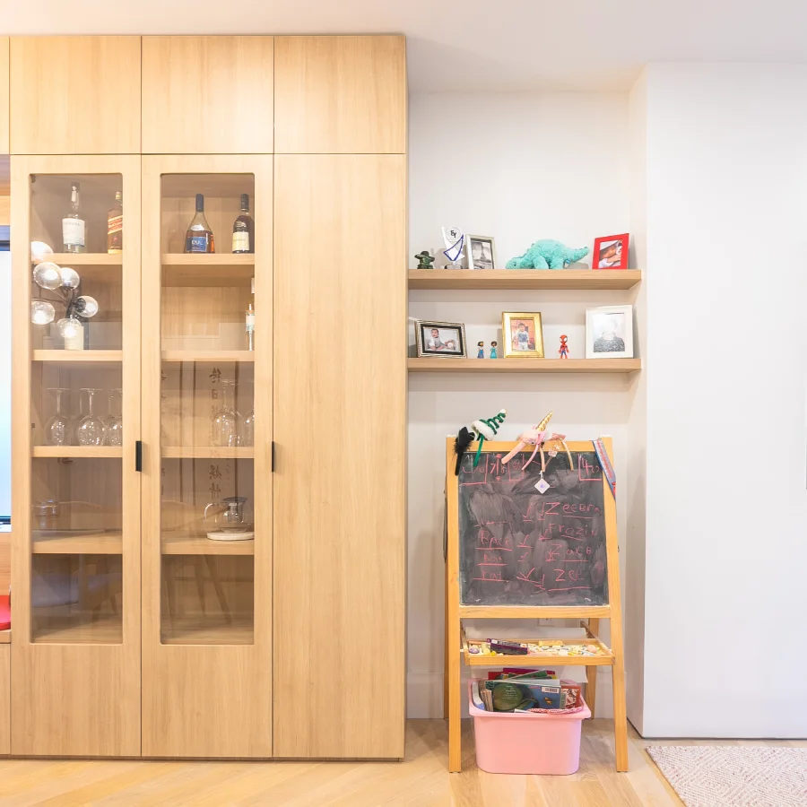living room millwork services