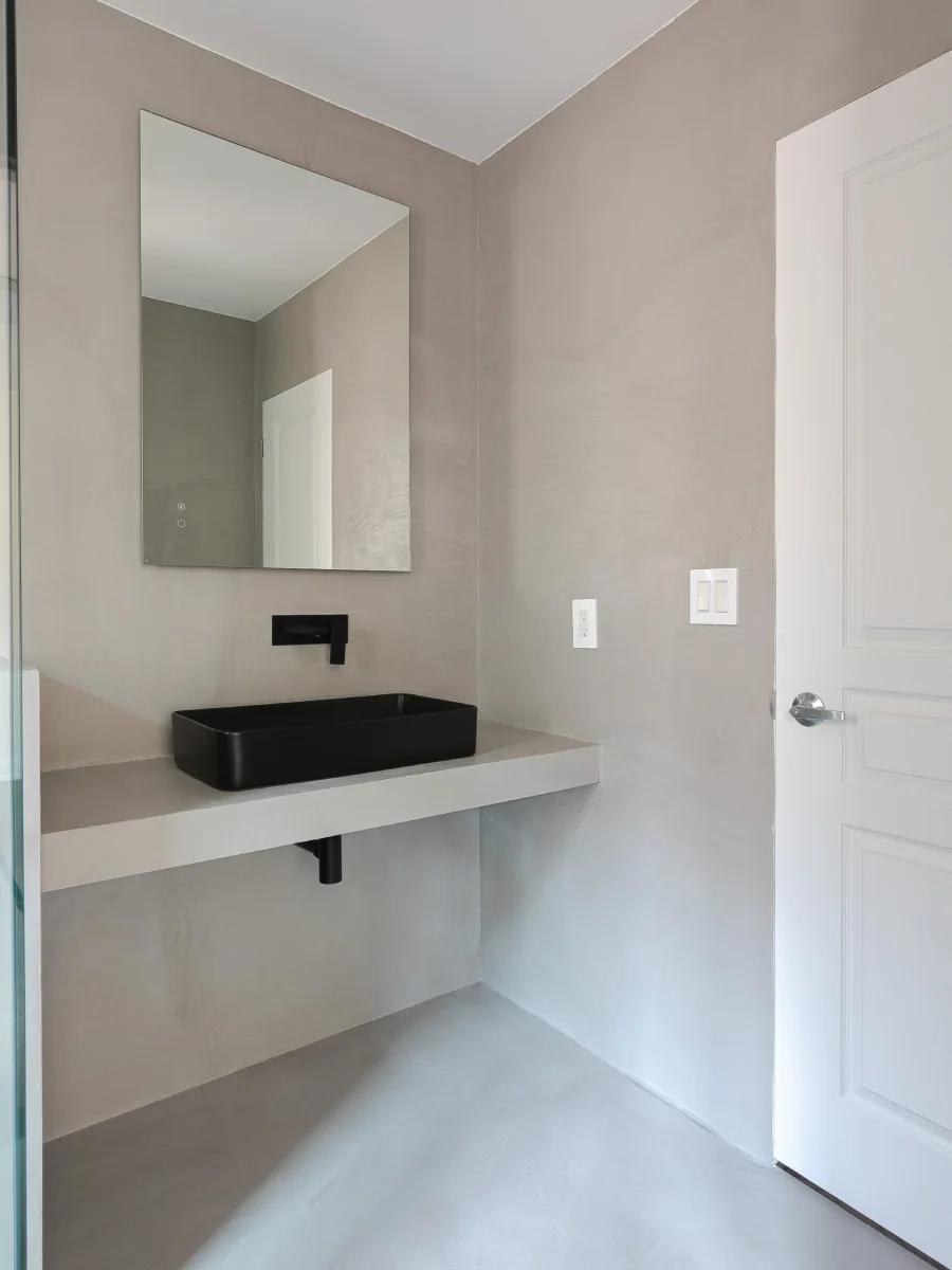microcement bathroom renovation contractors