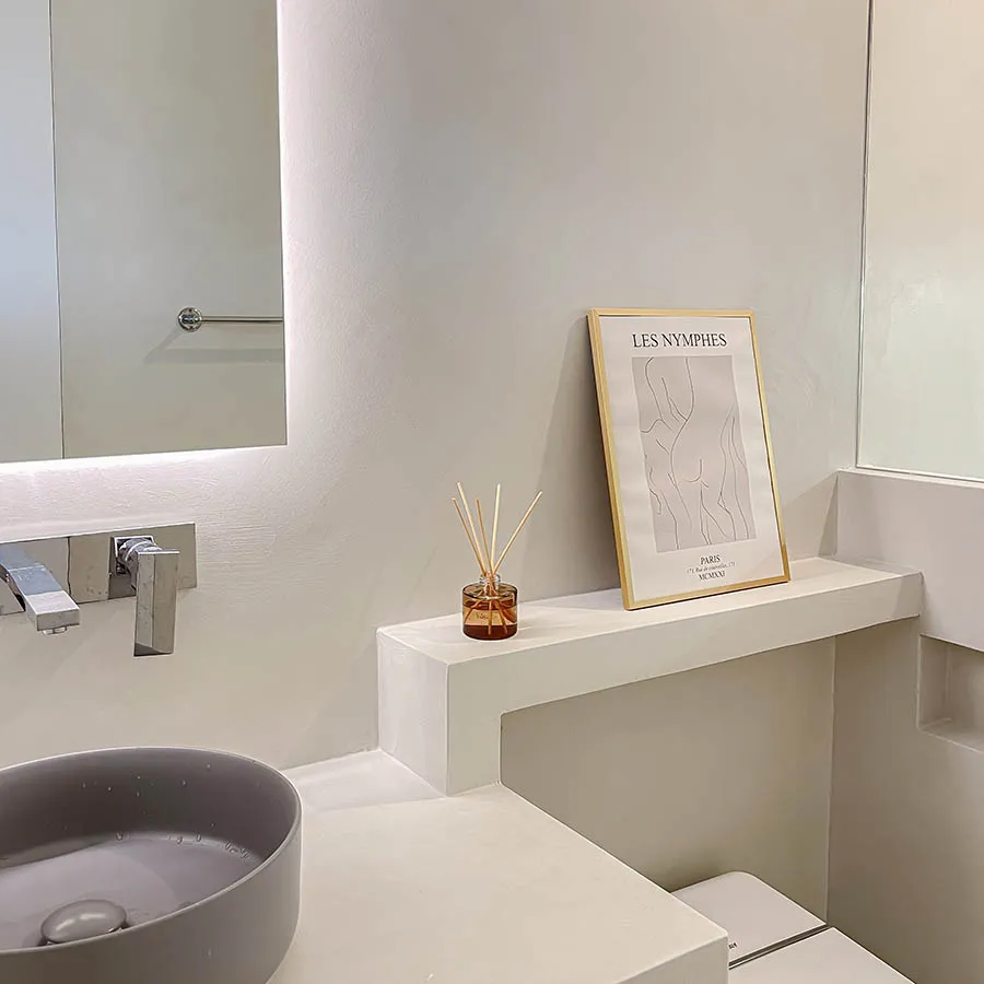 microcement bathroom vanities toronto