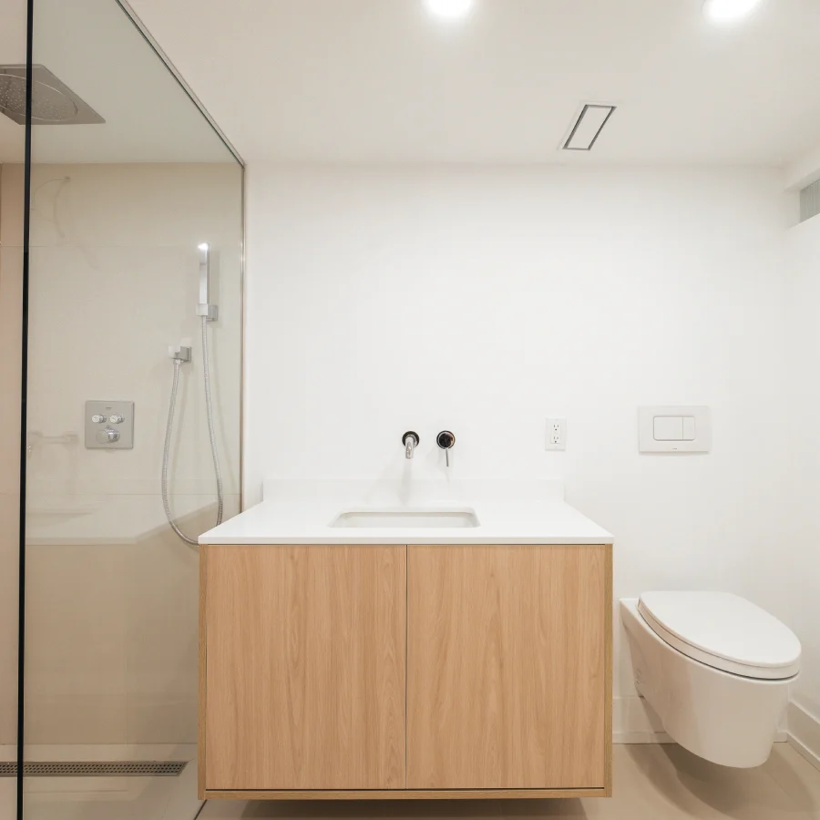 modern bathroom renovation