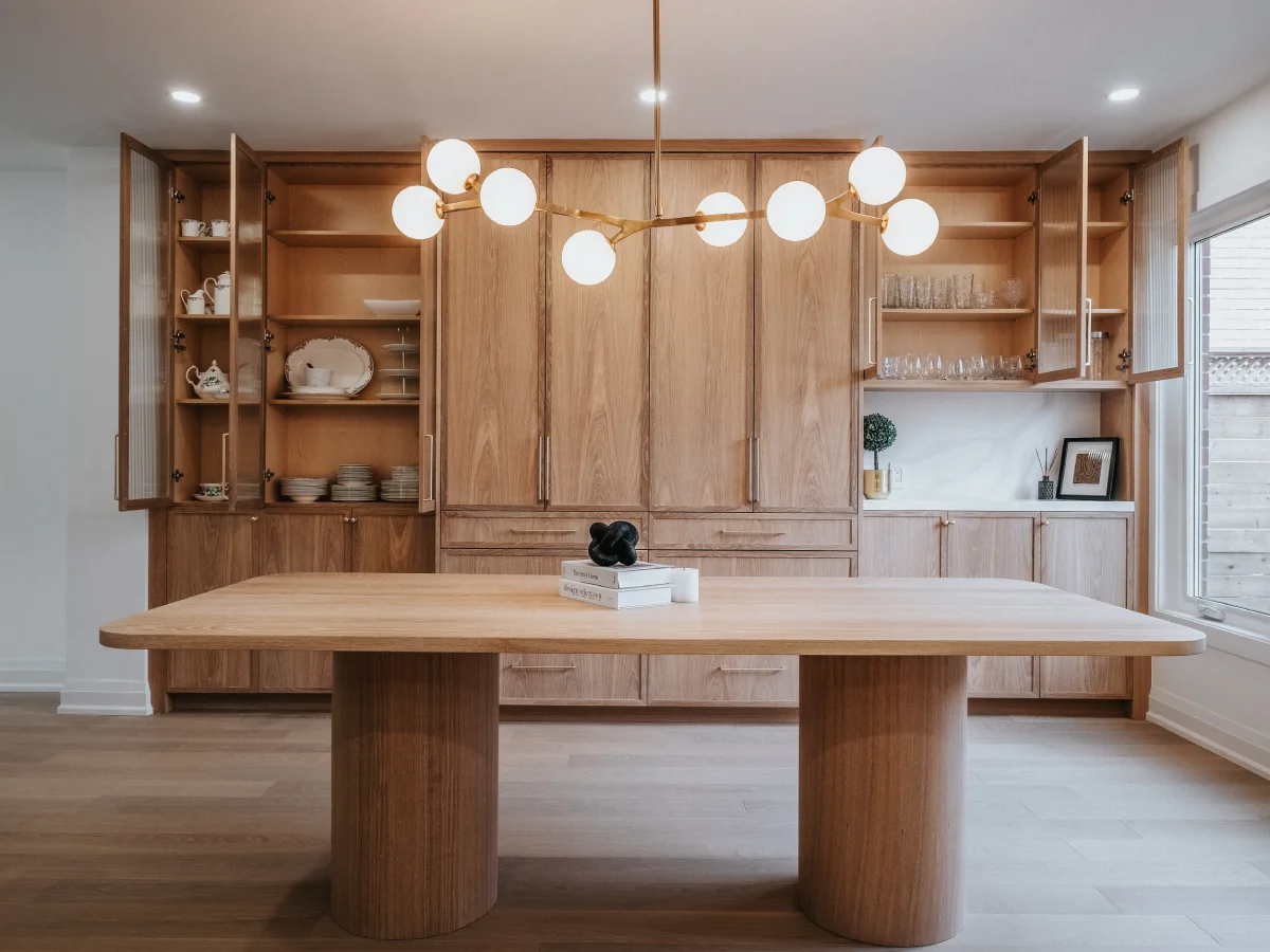 open concept contemporary kitchen renovation ()