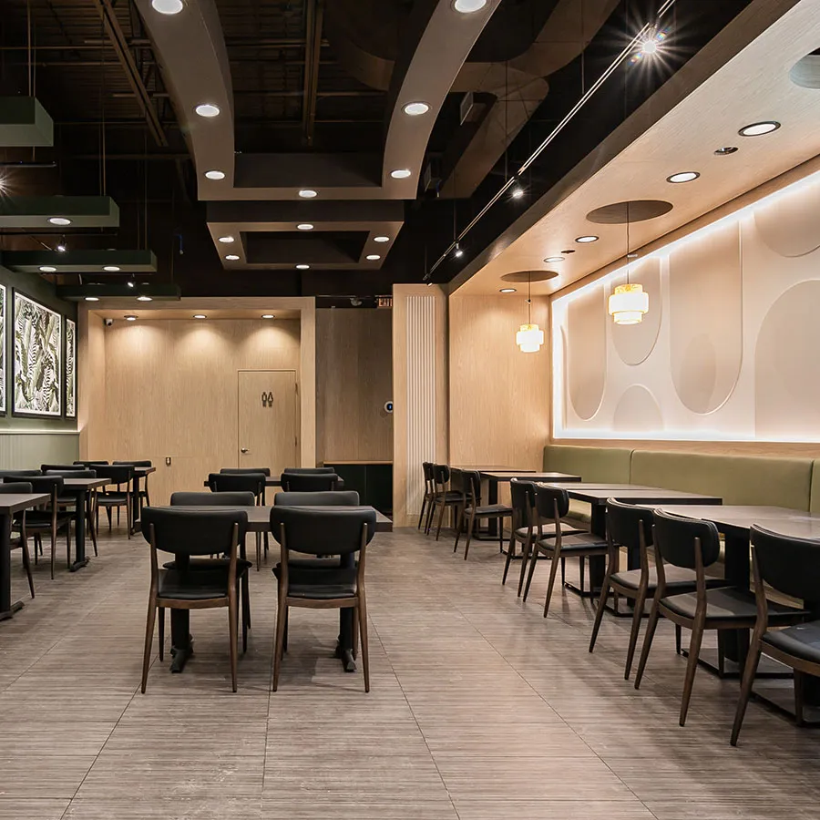 wood feature wall Toronto