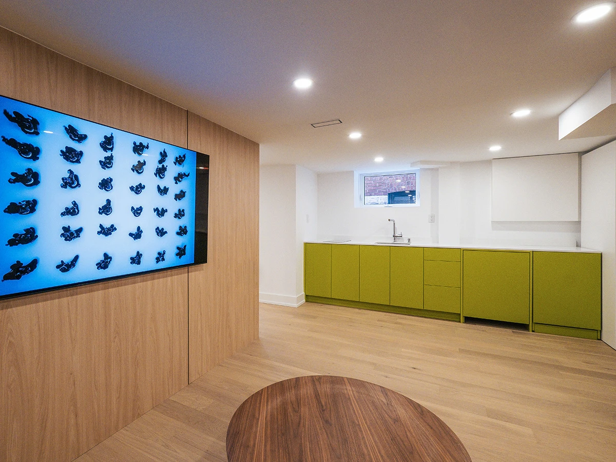 custom full wall wardrobe installation