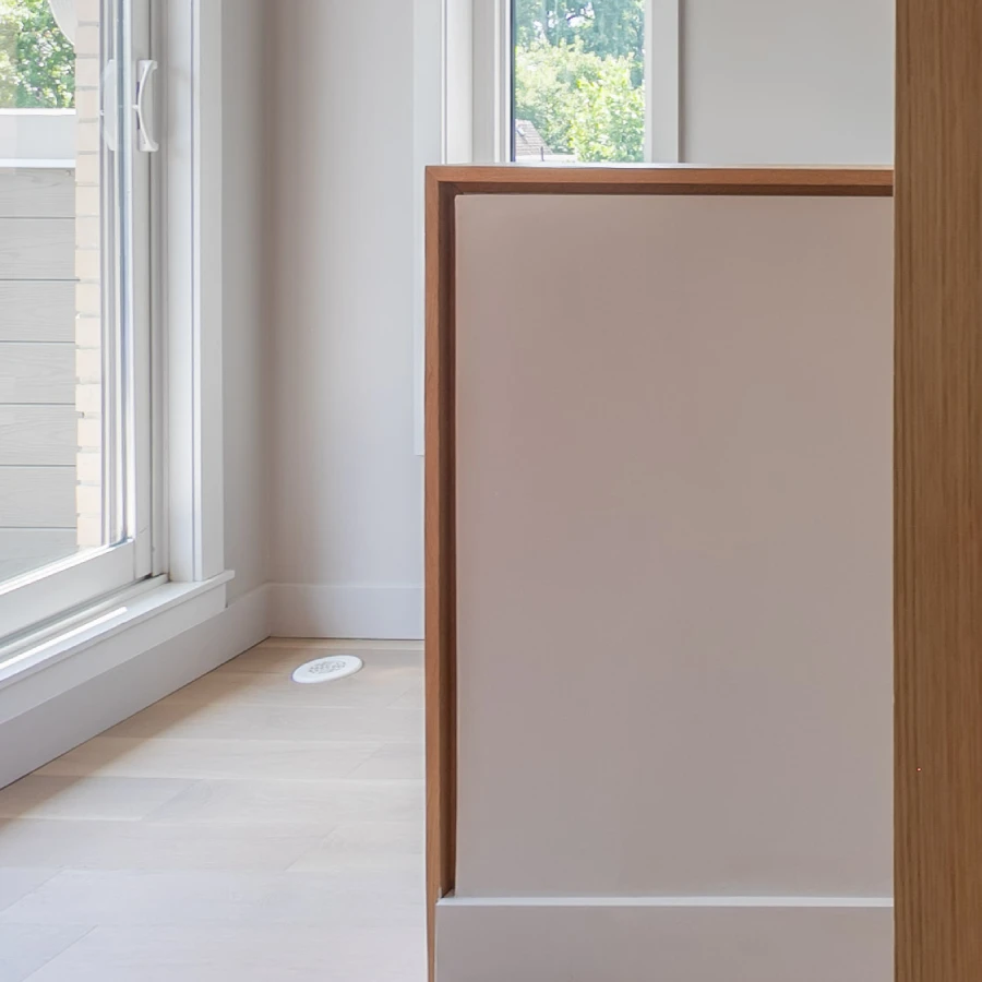 bedroom hallway interior construction