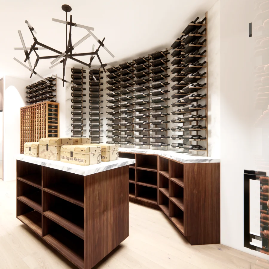 Wine Display Walls