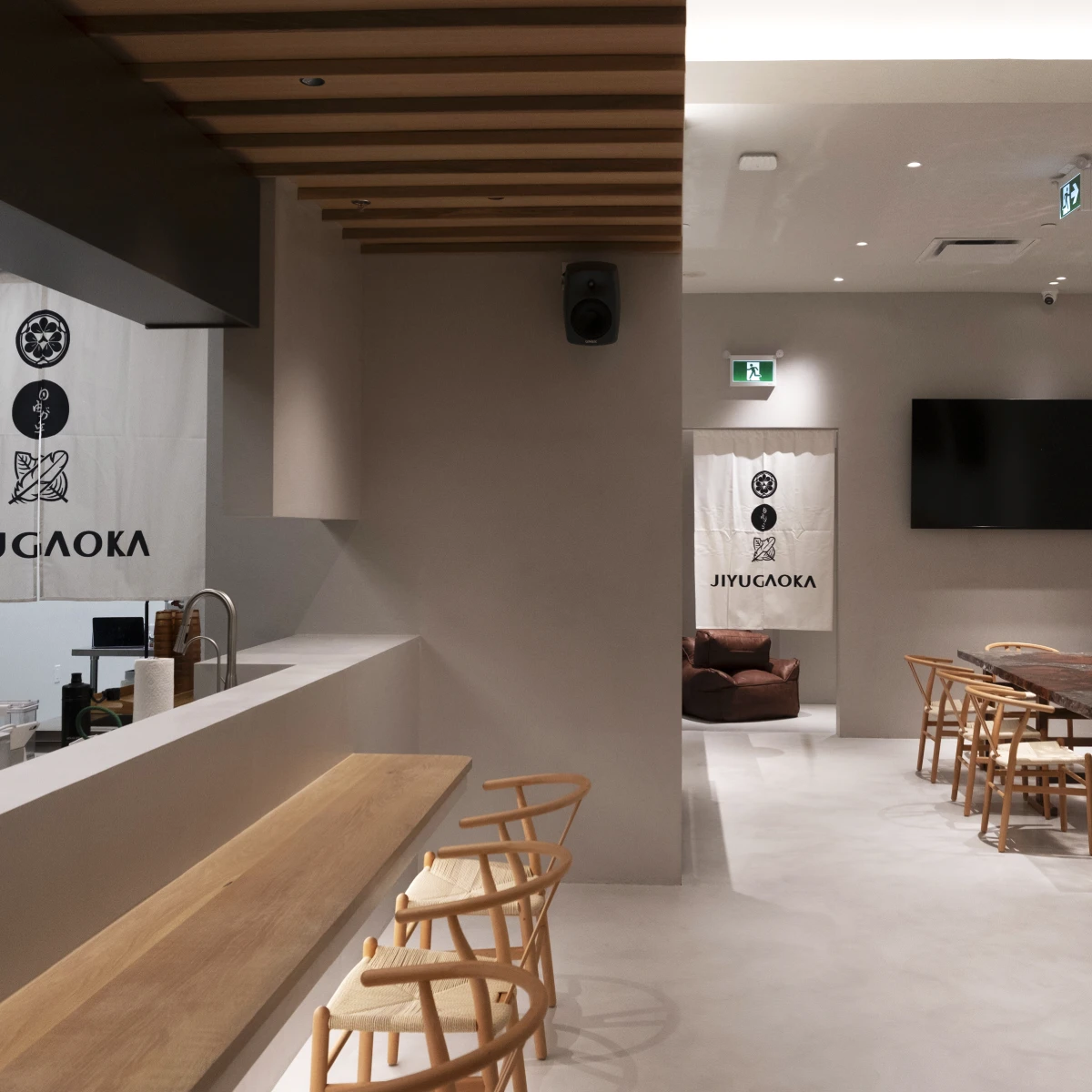 jiyugaoka restaurant millwork and renovation project