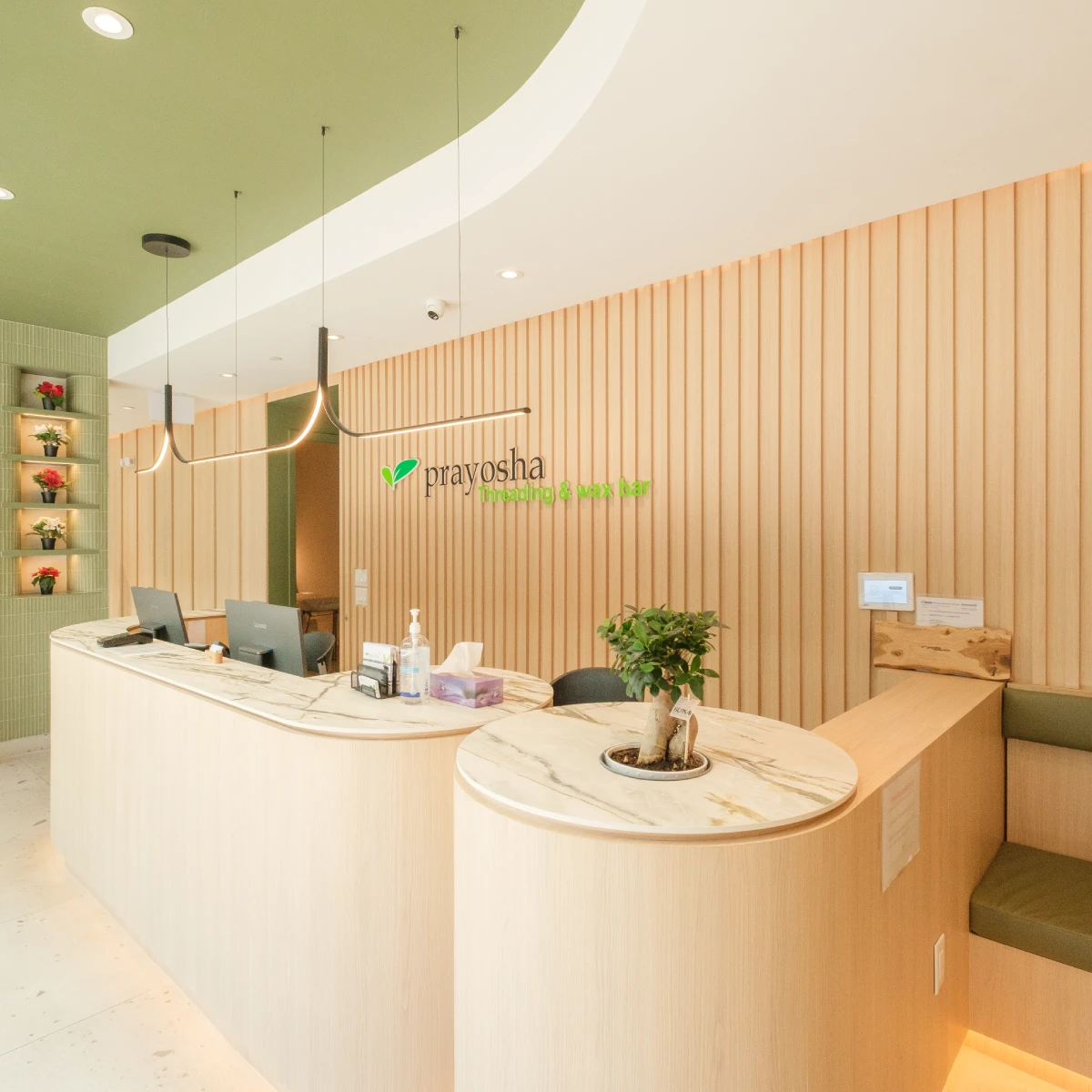 prayosha threading and wax bar